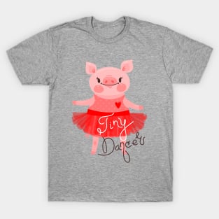 Pig Ballet Dancer T-Shirt